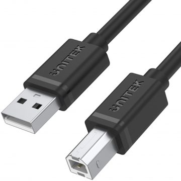 Unitek USB 2.0 AM-BM kaablid 2M