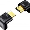 Unitek 8K HDMI 90 ja 270 kraadi nurga adapter Unitek 8K HDMI 90 ja 270 kraadi nurga adapter