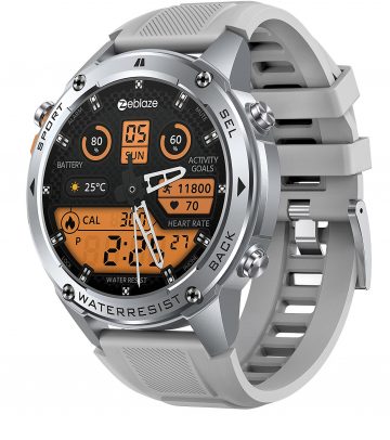 Viedpulkstenis Zeblaze Stratos 2 Ultra - sudrabsViedpulkstenis Zeblaze Stratos 2 Ultra - sudrabs