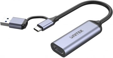 Unitek Grabber video USB-C/A, 4K HDMI 1.4bUnitek Grabber video USB-C/A, 4K HDMI 1.4b
