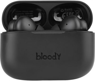 Наушники A4tech Bloody TWS M30 черные