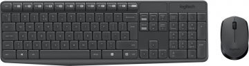 Logitech MK235 bezvadu darbvirsmas komplektsLogitech MK235 bezvadu darbvirsmas komplekts