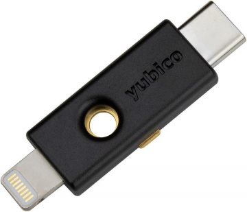 Yubico YubiKey 5Ci U2F FIDO aparatūras atslēgaYubico YubiKey 5Ci U2F FIDO aparatūras atslēga