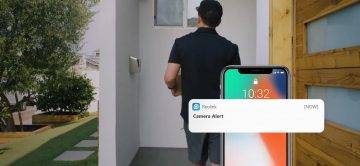 Reolink E Series E540 PTZ 5MP Wi-Fi LED IP kamera Balta Reolink E Series E540 PTZ 5MP Wi-Fi LED IP kamera Balta