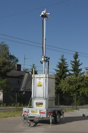 Mobilus bokštas nuotoliniam CCTV vaizdo stebėjimui iCAM-TOWER AI 5MQ3