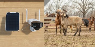 Reolink DUO sērijas G750 LTE IP kamera, uzlādējama, 6MP