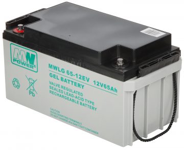 GEL AKUMULATORS 12V/65AH-MWLG MW PowerGEL AKUMULATORS 12V/65AH-MWLG MW Power