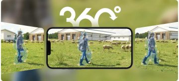 Imou AOV PT KIT IP camera 2.4GHz Wi-Fi and 4G 5MPx with solar panel