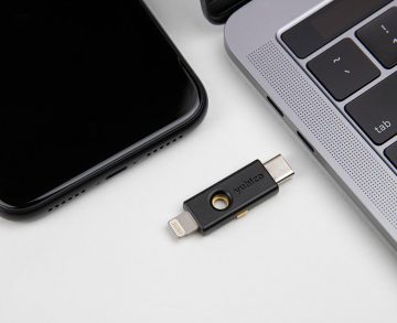Yubico YubiKey 5Ci U2F FIDO aparatūras atslēga