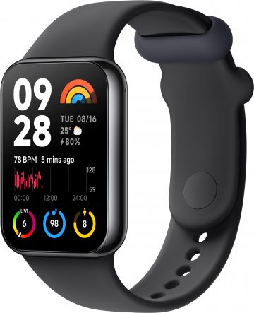 Xiaomi Smart Band 8 Pro melna viedpulkstenīte