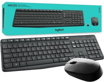 Logitech MK235 bezvadu darbvirsmas komplekts