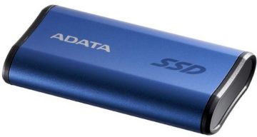 Adata SE880 2TB ārējais SSD disks USB3.2A/C Gen2x2, zils