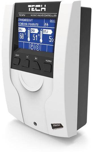 Контроллер установки (1 привод клапана + контур горячей воды) Контроллеры I-1 CWU Tech