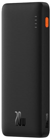 Powerbank Baseus Airpow PPQD090001 10000mAh 20W PD QC 20W USB-A USB-C + kabelis