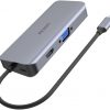 Unitek USB-C 3xUSB 3.1 PD HDMI SD VGA RJ45 USB centrmezgls Unitek USB-C 3xUSB 3.1 PD HDMI SD VGA RJ45 USB centrmezgls