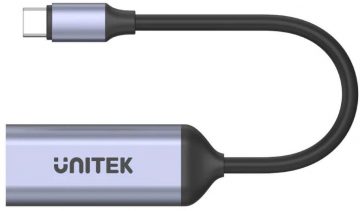 Unitek adapteris USB-C uz HDMI 2.1 (8K 60Hz) pelēks 15cm V1416B