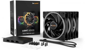 Be Quiet! ventilators Light Wings 120 PWM ātrgaitas ARGB T Pack 3x120mm