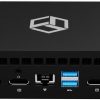 Mini dators Qoobe ANN100 N100/12GB/SSD-512GB/Win 11 Pro melns