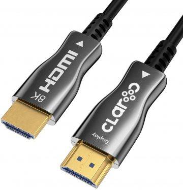 HDMI kabelis Claroc optiskais HDMI 2.1 AOC 8K 120Hz 20m