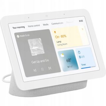 Google Nest Hub skaļrunis ar Google Assistant 2. paaudzes krīta krāsā