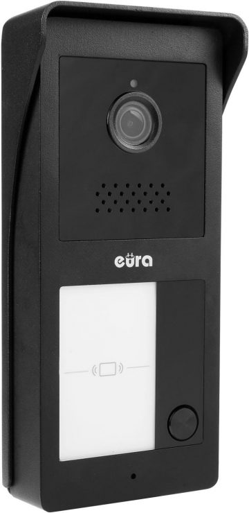 EURA 2 vadu video domofons VDP-49A3-2TY melns Tuya