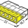 Ātrais savienotājs VADS 5x 0.5-2.5mm2 WAGO 2273-205 (100 gab. iepakojums)