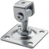 PSG 61.018.01 eņģe ar plāksnīti 80x80x3mm - M16 vītne (regulējama, cinkota cilpa)