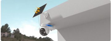 Imou AOV PT KIT IP camera 2.4GHz Wi-Fi and 4G 5MPx with solar panel