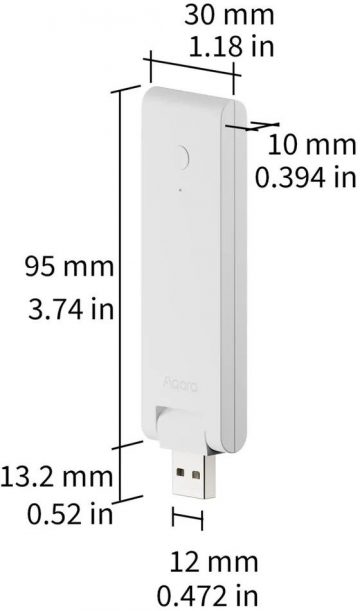 Aqara Hub M100 (võrguühenduseta) | Targa kodu keskseade | Zigbee, Homekit, ES Aqara Hub M100 (võrguühenduseta) | Targa kodu keskseade | Zigbee, Homekit, ES