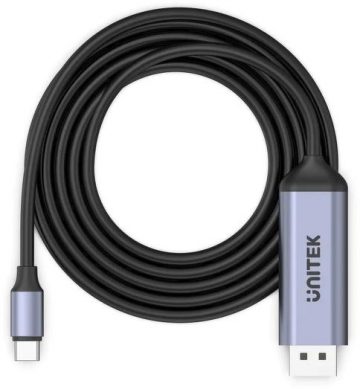 Unitek USB-C uz DP 1.4 8K@60Hz kabelis 1.8m