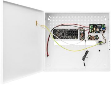 PoE bufera barošanas sistēma 8 kamerām un ierakstītājam BCS POWER BCS-UPS/IP8Gb/ES
