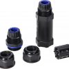 Jungties kabelio mova tiesi M25 IP68, 5x6mm², 450V/30A OR-AE-13604