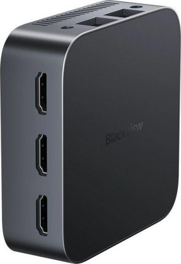 Mini dators Blackview MP80 N95/16GB/SSD-512GB/Win 11 Pro, melns
