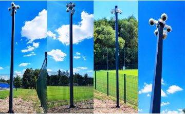 Camsafe CS-MK3 kameros stiebas - kvadratinis stiebas stebėjimui - be laikiklių 3m