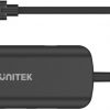 Unitek aktīvais USB-C centrmezgls 3*USB-A 3.1, HDMI 4K@30Hz