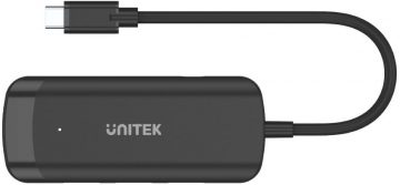 Unitek aktīvais USB-C centrmezgls 3*USB-A 3.1, HDMI 4K@30Hz