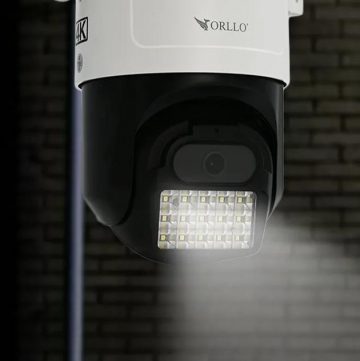 ORLLO Z17 Ultra 4K IP kamera āra lietošanai, rotējoša, GSM, paredzēta SIM kartei