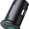 Joyroom JR-CCN16 Mini 15W automašīnas lādētājs, melns