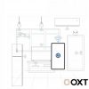 OXT mini 1 moduļa bezsprieguma ķēdes WiFi Tuya