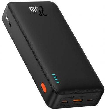 Powerbank Baseus Airpow P10022804113-00 20000mAh 20W PD QC 20W USB-A USB-C + kabelis Powerbank Baseus Airpow P10022804113-00 20000mAh 20W PD QC 20W USB-A USB-C + kabelis