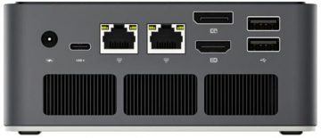 Mini dators Qoobe U155H Core Ultra 7 155H/32GB/SSD 1TB/Win 11 Pro, melns (zīmols Morefine)