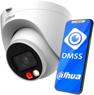 DAHUA IP uzraudzības komplekts 4Mpx 2K kamera IPC-HDW1439V-A-IL ar 1TB disku
