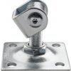 PSG 61.018.01 eņģe ar plāksnīti 80x80x3mm - M16 vītne (regulējama, cinkota cilpa)