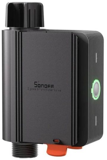 Viedais ZigBee ūdens vārsts/skaitītājs SONOFF SWV-BSP (3/4")