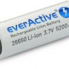 Аккумулятор 26650 Li-ion 3,7 В everActive 5200 мАч micro USB (1 шт.) с защитой Аккумулятор 26650 Li-ion 3,7 В everActive 5200 мАч micro USB (1 шт.) с защитой