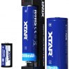 Xtar MC1 USB-C cilindrisks litija jonu akumulatora lādētājs
