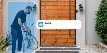 Умный дверной звонок Reolink D340B с аккумулятором, Wi-Fi, 2K