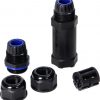 Ühenduskaabli muhv sirge IP68, M25, 3x6mm², 450V/30A OR-AE-13603