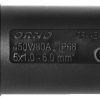 Jungties kabelio mova tiesi M25 IP68, 5x6mm², 450V/30A OR-AE-13604