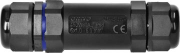 Jungties kabelio mova tiesi M25 IP68, 5x6mm², 450V/30A OR-AE-13604